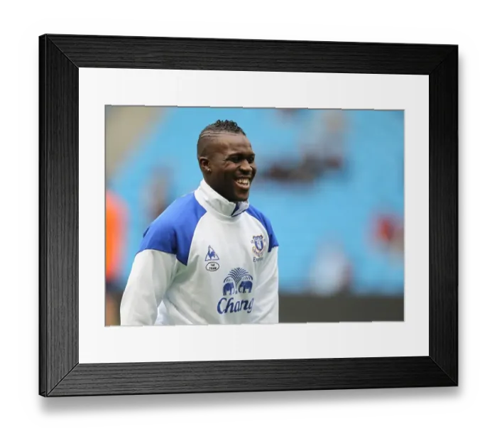 Framed Print : Royston Drenthe, Everton