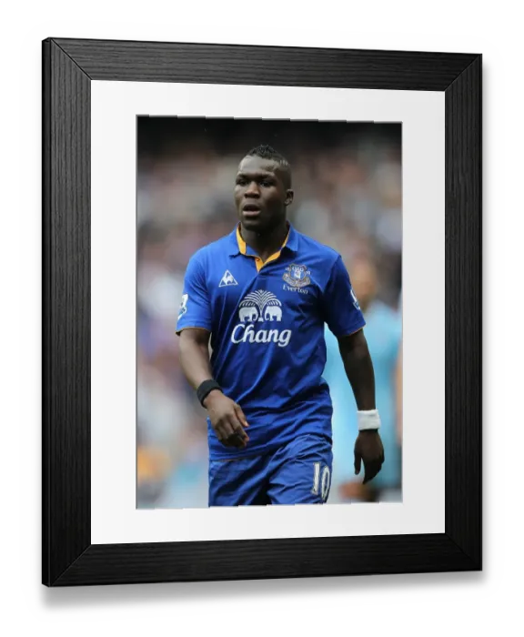 Framed Print : Royston Drenthe at Etihad Stadium: Manchester City vs. Everton - Barclays Premier League (September 24, 2011) Framed Print : Royston Drenthe at Etihad Stadium: Manchester City vs. Everton - Barclays Premier League (September 24, 2011)