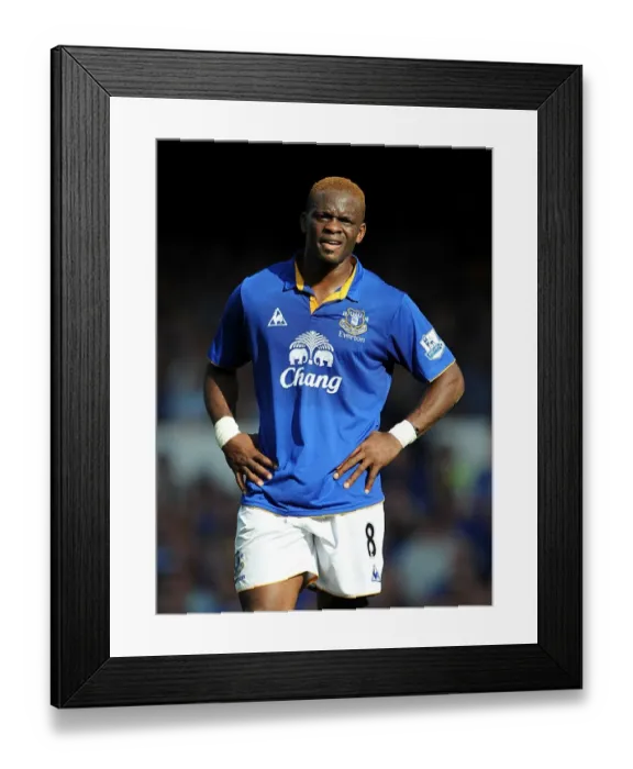 Framed Print : Louis Saha's Dramatic Last-Minute Goal: Everton vs. Liverpool (BPL 2011) Framed Print : Louis Saha's Dramatic Last-Minute Goal: Everton vs. Liverpool (BPL 2011)