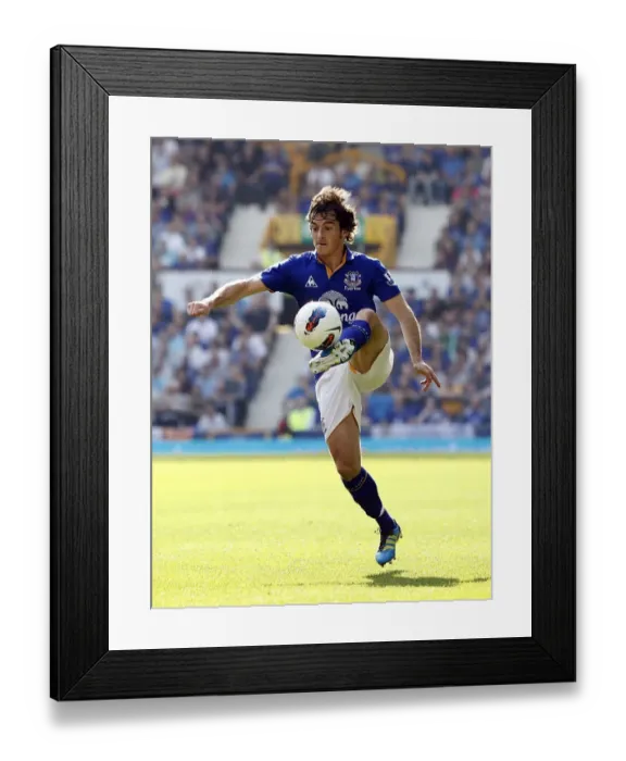 Framed Print : Clash at Goodison Park: Leighton Baines Rallies Everton Against Liverpool (October 1, 2011) Framed Print : Clash at Goodison Park: Leighton Baines Rallies Everton Against Liverpool (October 1, 2011)