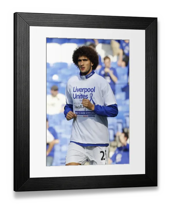 Framed Print : Marouane Fellaini's Unyielding Display: Everton vs. Liverpool (1 October 2011), Barclays Premier League, Goodison Park Framed Print : Marouane Fellaini's Unyielding Display: Everton vs. Liverpool (1 October 2011), Barclays Premier League, Goodison Park