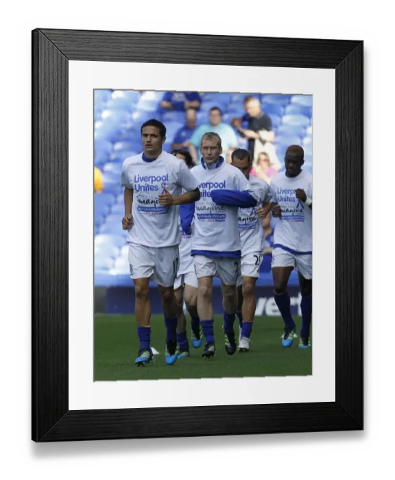 Framed Print : Gear Up for the Merseyside Derby: Everton vs. Liverpool, Goodison Park (10.01.2011) - The Intense Preparation Framed Print : Gear Up for the Merseyside Derby: Everton vs. Liverpool, Goodison Park (10.01.2011) - The Intense Preparation