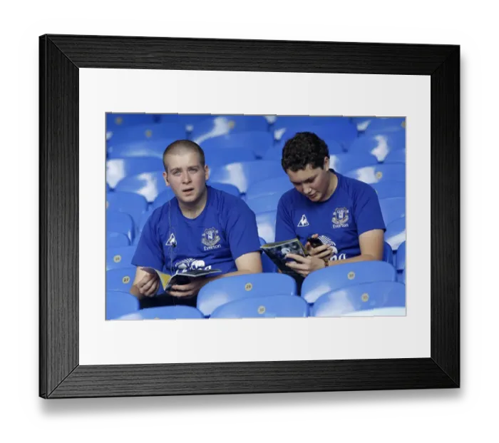 Framed Print : Passionate Rivalry: Everton vs Liverpool at Goodison Park (2011) - A Sea of Unwavering Fan Devotion: Everton Fans Fervor at the 01 October 2011 Everton vs Liverpool Match Framed Print : Passionate Rivalry: Everton vs Liverpool at Goodison Park (2011) - A Sea of Unwavering Fan Devotion: Everton Fans Fervor at the 01 October 2011 Everton vs Liverpool Match