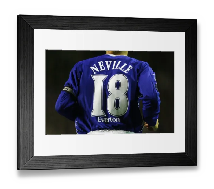 Framed Print : Phil Neville Leads Everton in UEFA Cup Battle Against Metalist Kharkiv at Goodison Park (September 20, 2007) Framed Print : Phil Neville Leads Everton in UEFA Cup Battle Against Metalist Kharkiv at Goodison Park (September 20, 2007)