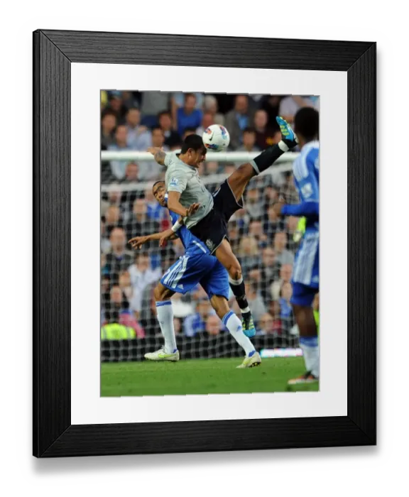 Framed Print : Everton's Kevin Mirallas Takes Charge: A Pivotal Moment at Stamford Bridge (15 October 2011) Framed Print : Everton's Kevin Mirallas Takes Charge: A Pivotal Moment at Stamford Bridge (15 October 2011)