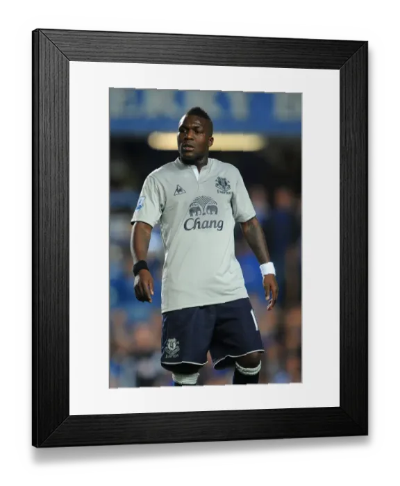Framed Print : Clash at Stamford Bridge: Royston Drenthe's Everton Battle Against Chelsea (15 October 2011, Barclays Premier League) Framed Print : Clash at Stamford Bridge: Royston Drenthe's Everton Battle Against Chelsea (15 October 2011, Barclays Premier League)