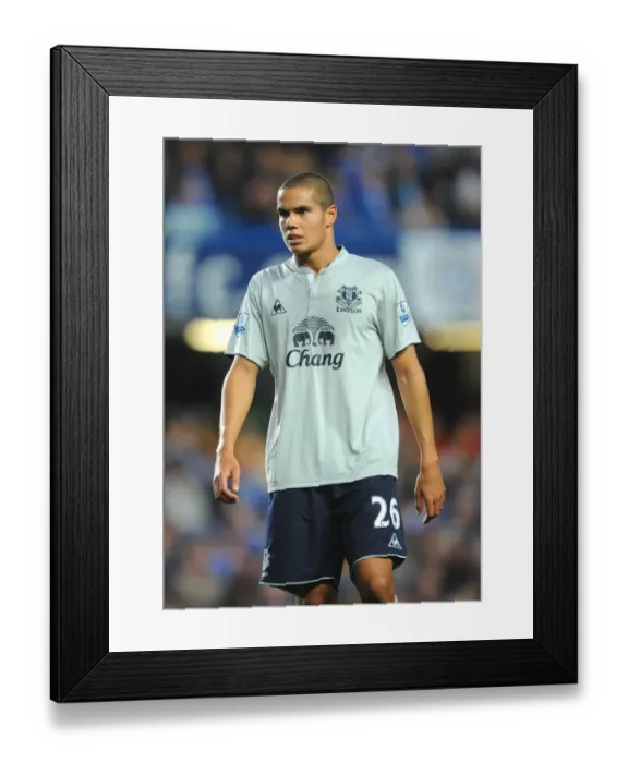 Framed Print : Jack Rodwell at Stamford Bridge: Everton vs Chelsea, Barclays Premier League (15 October 2011) Framed Print : Jack Rodwell at Stamford Bridge: Everton vs Chelsea, Barclays Premier League (15 October 2011)