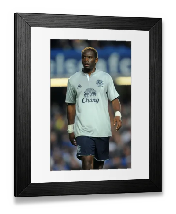 Framed Print : Louis Saha's Thrilling Goal: Everton's Upset at Chelsea, Barclays Premier League (15 October 2011), Stamford Bridge Framed Print : Louis Saha's Thrilling Goal: Everton's Upset at Chelsea, Barclays Premier League (15 October 2011), Stamford Bridge
