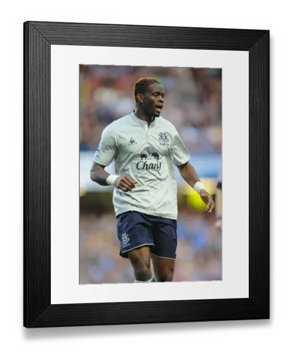 Framed Print : Thrilling Moment: Louis Saha Scores Stunner Against Chelsea in Barclays Premier League (15 October 2011) Framed Print : Thrilling Moment: Louis Saha Scores Stunner Against Chelsea in Barclays Premier League (15 October 2011)