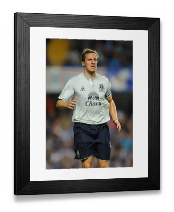 Framed Print : Phil Jagielka's Unyielding Showdown: Everton vs. Chelsea at Stamford Bridge (15 October 2011) Framed Print : Phil Jagielka's Unyielding Showdown: Everton vs. Chelsea at Stamford Bridge (15 October 2011)