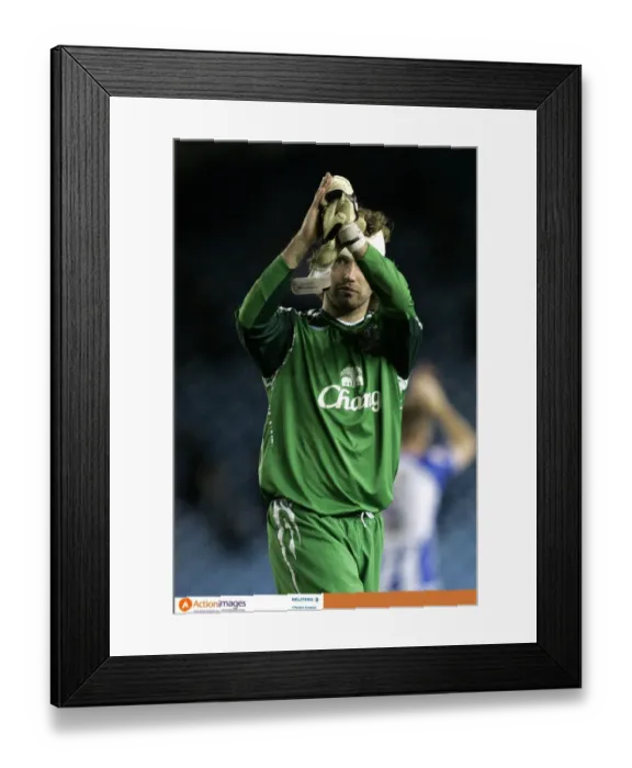 Framed Print : Everton's Stefan Wessels Celebrates Carling Cup Victory Framed Print : Everton's Stefan Wessels Celebrates Carling Cup Victory