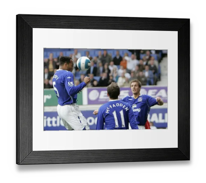 Framed Print : Joleon Lescott Scores First Everton Goal vs. Middlesbrough (September 30, 2007) Framed Print : Joleon Lescott Scores First Everton Goal vs. Middlesbrough (September 30, 2007)