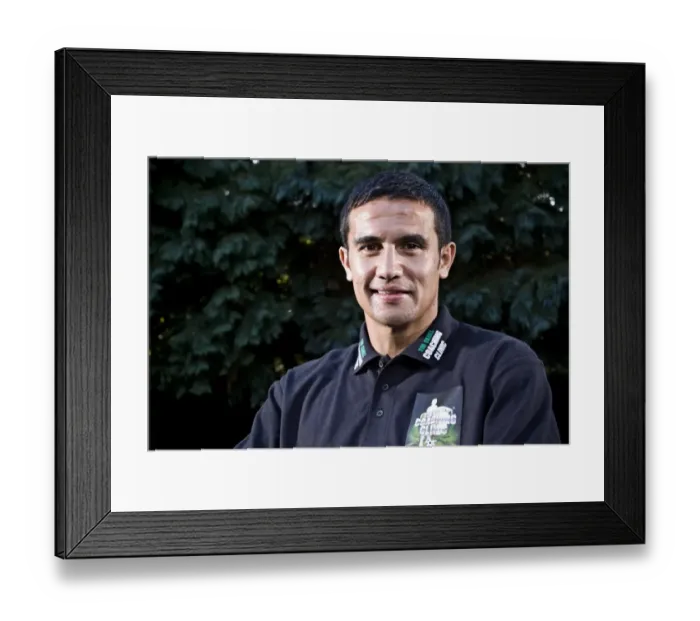 Framed Print : Tim Cahill's Everton Glory: A Photoshoot Honoring His Legendary Football Career