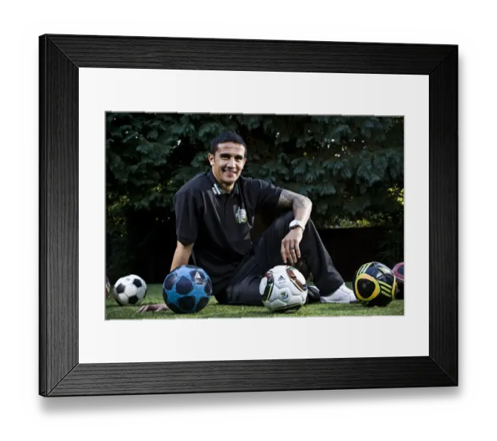 Framed Print : Tim Cahill Feature Framed Print : Tim Cahill Feature