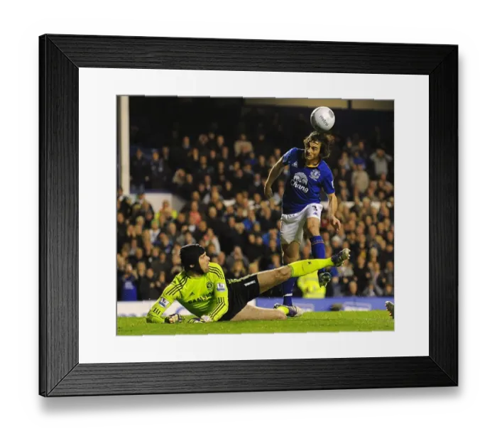 Framed Print : Denied: Leighton Baines Heartbreaking Missed Penalty vs. Chelsea in Carling Cup Framed Print : Denied: Leighton Baines Heartbreaking Missed Penalty vs. Chelsea in Carling Cup