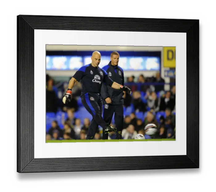 Framed Print : Marcus Hahnemann's Heroic Stand: Everton vs Chelsea, Carling Cup Round 4 (October 26, 2011), Goodison Park Framed Print : Marcus Hahnemann's Heroic Stand: Everton vs Chelsea, Carling Cup Round 4 (October 26, 2011), Goodison Park