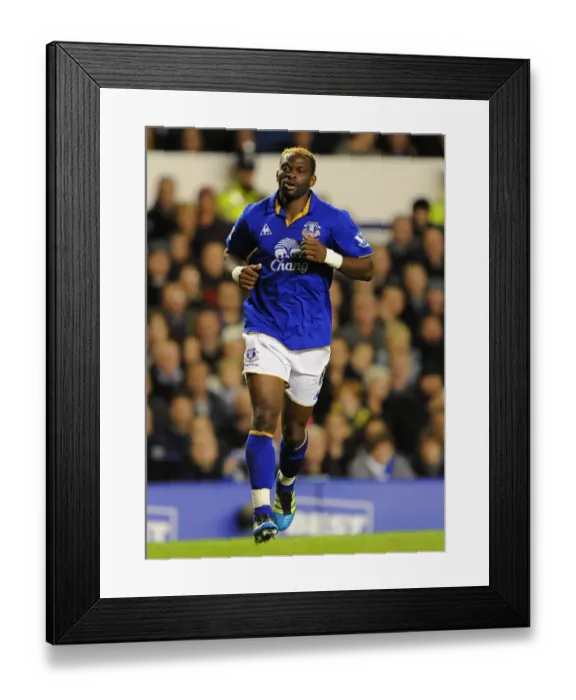 Framed Print : Louis Saha's Stunner: Everton's Shocking Goal Against Chelsea in Carling Cup (26 October 2011, Goodison Park) Framed Print : Louis Saha's Stunner: Everton's Shocking Goal Against Chelsea in Carling Cup (26 October 2011, Goodison Park)