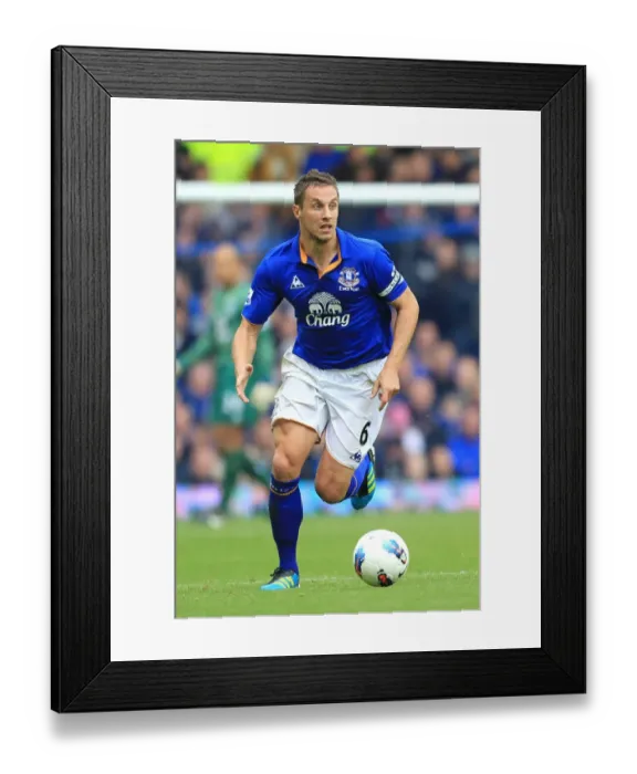 Framed Print : Phil Jagielka at Goodison Park: Everton vs Manchester United, Barclays Premier League (2011) Framed Print : Phil Jagielka at Goodison Park: Everton vs Manchester United, Barclays Premier League (2011)