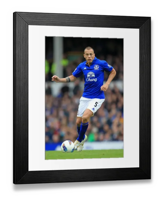 Framed Print : Heitinga's Heroics: Everton vs Manchester United, Premier League Showdown (29 October 2011), Goodison Park Framed Print : Heitinga's Heroics: Everton vs Manchester United, Premier League Showdown (29 October 2011), Goodison Park