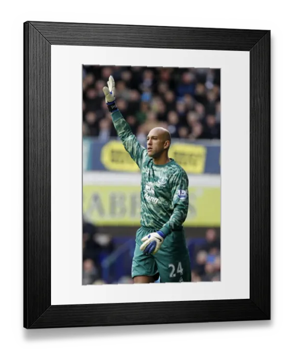 Framed Print : Tim Howard's Heroic Performance: Everton vs Manchester United, Barclays Premier League (29 October 2011, Goodison Park) Framed Print : Tim Howard's Heroic Performance: Everton vs Manchester United, Barclays Premier League (29 October 2011, Goodison Park)