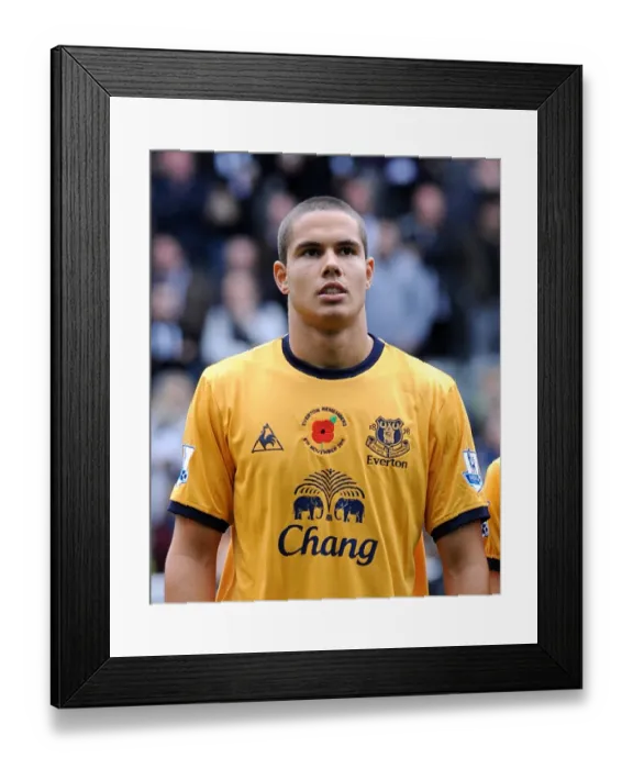 Framed Print : Jack Rodwell Faces Newcastle United at St. James Park during Premier League Clash (November 2011)