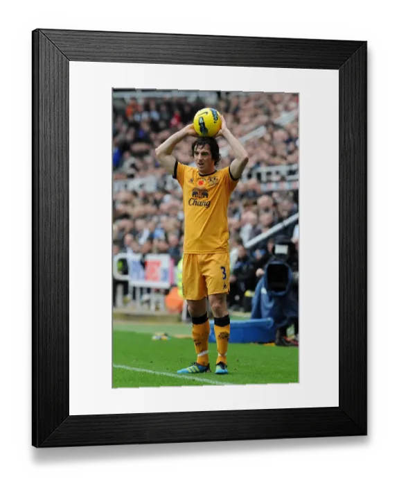 Framed Print : Leighton Baines in Action: Everton vs. Newcastle United, Premier League (November 2011) - St. James Park Framed Print : Leighton Baines in Action: Everton vs. Newcastle United, Premier League (November 2011) - St. James Park