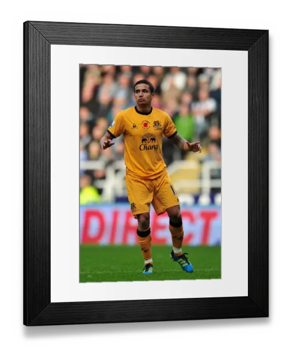 Framed Print : Tim Cahill's Thrilling Goal: Everton's Victory Over Newcastle United, Barclays Premier League (November 2011)