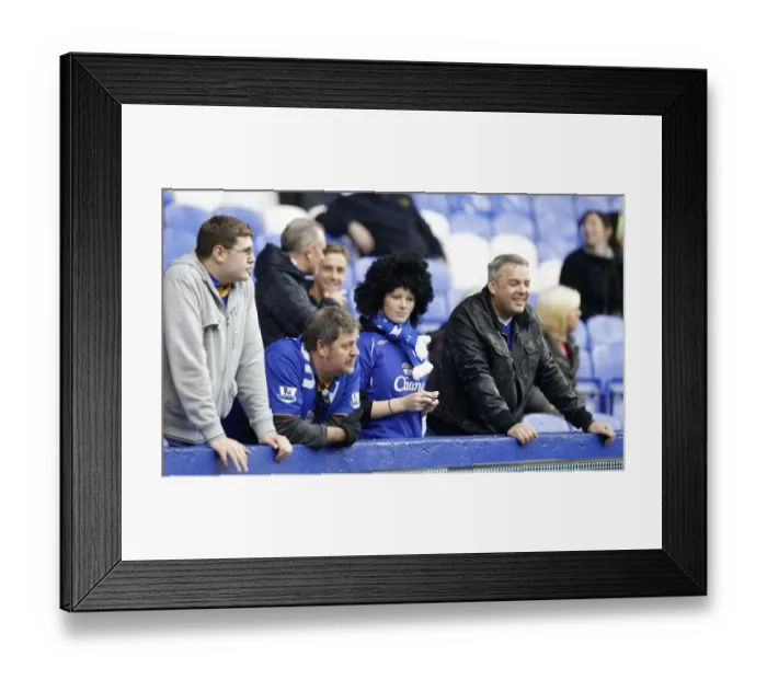 Framed Print : Passionate Everton Fans Pack Goodison Park for Epic Showdown against Wolverhampton Wanderers (BPL 2011) Framed Print : Passionate Everton Fans Pack Goodison Park for Epic Showdown against Wolverhampton Wanderers (BPL 2011)