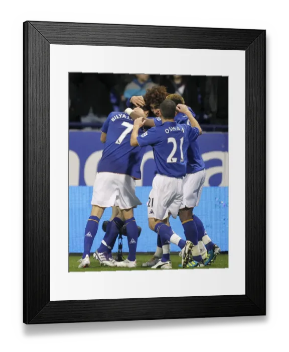 Framed Print : Marouane Fellaini Scores the Opener: Everton's Thrilling Victory at Reebok Stadium vs. Bolton Wanderers, Barclays Premier League (November 2011) Framed Print : Marouane Fellaini Scores the Opener: Everton's Thrilling Victory at Reebok Stadium vs. Bolton Wanderers, Barclays Premier League (November 2011)