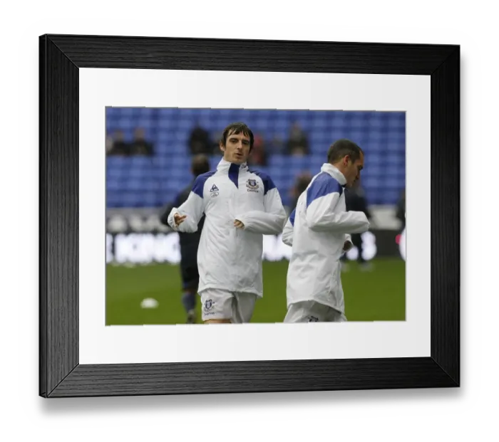 Framed Print : Leighton Baines: Focused During Everton's Warm-Up at Reebok Stadium (Bolton Wanderers vs Everton, Barclays Premier League, 26 November 2011) Framed Print : Leighton Baines: Focused During Everton's Warm-Up at Reebok Stadium (Bolton Wanderers vs Everton, Barclays Premier League, 26 November 2011)