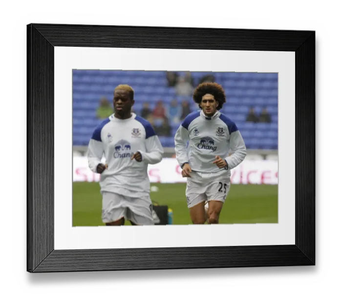 Framed Print : Marouane Fellaini's Intense Focus: Everton Star's Pre-Game Warm-Up at Reebok Stadium (Bolton Wanderers vs. Everton, 26 November 2011) Framed Print : Marouane Fellaini's Intense Focus: Everton Star's Pre-Game Warm-Up at Reebok Stadium (Bolton Wanderers vs. Everton, 26 November 2011)