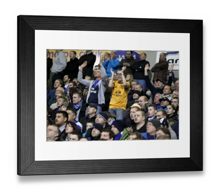 Framed Print : Evertonians Unwavering Support: Bolton Wanderers vs. Everton, Barclays Premier League (2011) Framed Print : Evertonians Unwavering Support: Bolton Wanderers vs. Everton, Barclays Premier League (2011)