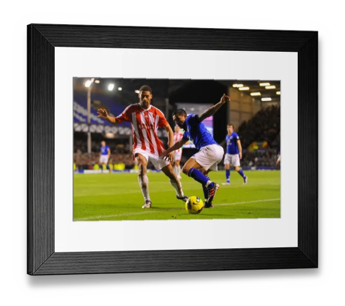 Framed Print : Battle for the Ball: Tim Cahill vs. Ryan Shotton - Everton vs. Stoke City, Barclays Premier League (Goodison Park, 2011) Framed Print : Battle for the Ball: Tim Cahill vs. Ryan Shotton - Everton vs. Stoke City, Barclays Premier League (Goodison Park, 2011)