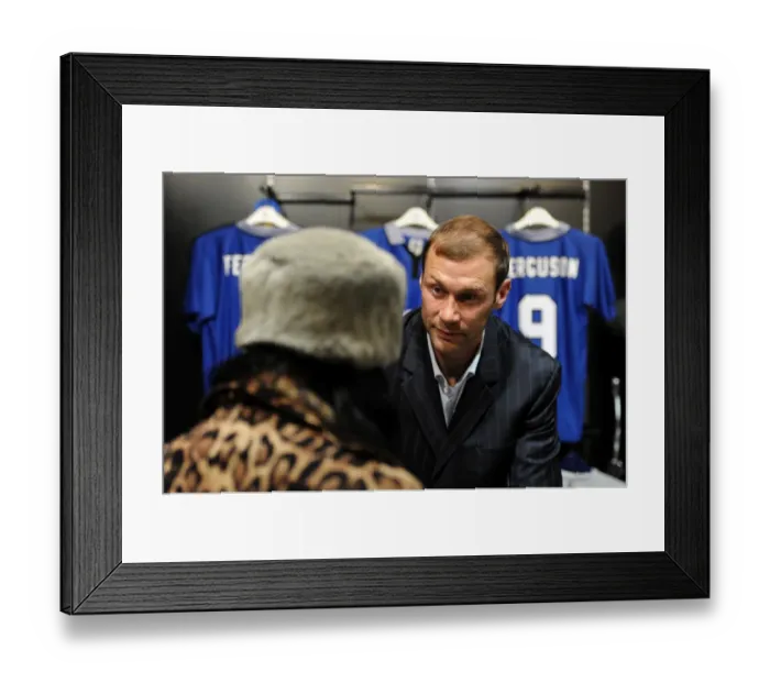 Framed Print : Duncan Ferguson signs copies of Evertons Greatest Premier League XI DVD in the Everton Two Store at Liverpool One Framed Print : Duncan Ferguson signs copies of Evertons Greatest Premier League XI DVD in the Everton Two Store at Liverpool One