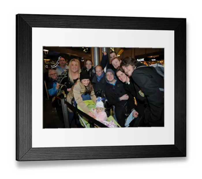 Framed Print : Everton Football Club: Duncan Ferguson's Premier League Greats DVD Signing at Liverpool One