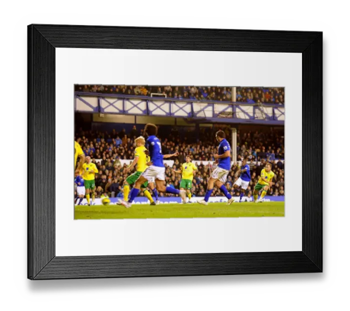 Framed Print : Everton's Unforgettable Goal: Royston Drenthe's Strike Against Norwich City (17 December 2011) Framed Print : Everton's Unforgettable Goal: Royston Drenthe's Strike Against Norwich City (17 December 2011)