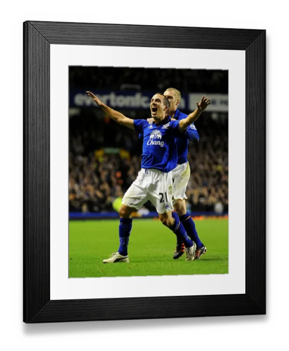 Framed Print : Everton's Glorious Goal: Osman and Hibbert's Jubilant Moment vs Swansea City (December 2011) Framed Print : Everton's Glorious Goal: Osman and Hibbert's Jubilant Moment vs Swansea City (December 2011)