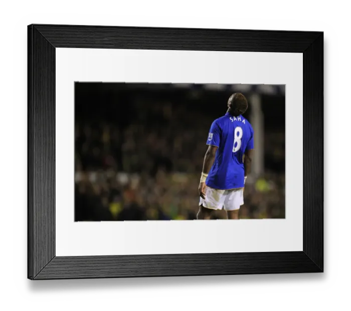 Framed Print : Louis Saha's Stunner: Everton's Winning Goal vs. Norwich City (17 December 2011, Goodison Park) Framed Print : Louis Saha's Stunner: Everton's Winning Goal vs. Norwich City (17 December 2011, Goodison Park)