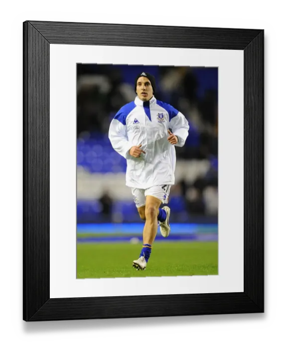 Framed Print : Soccer - Barclays Premier League - Everton v Swansea City - Goodison Park
