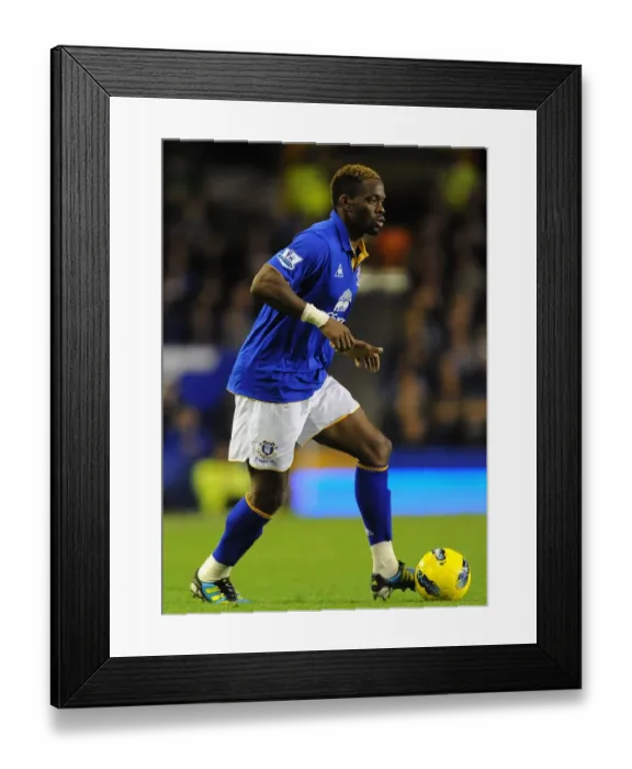 Framed Print : Louis Saha's Stunner: Everton's Winning Goal Against Swansea City (21 December 2011, Goodison Park) Framed Print : Louis Saha's Stunner: Everton's Winning Goal Against Swansea City (21 December 2011, Goodison Park)