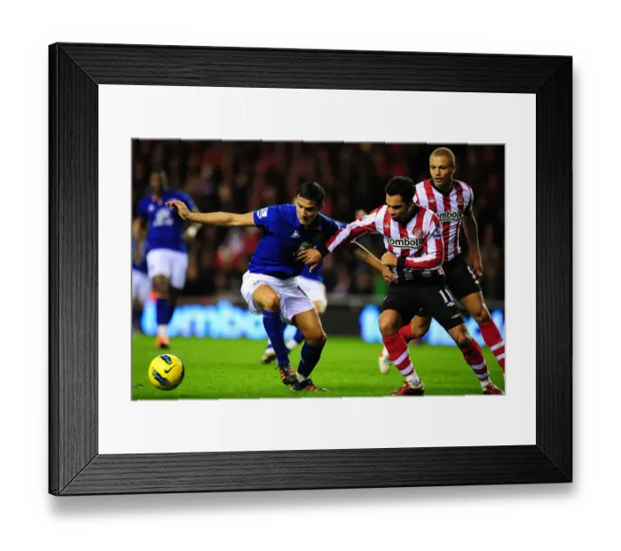 Framed Print : Battle for the Ball: Tim Cahill vs. Kieran Richardson - Everton vs. Sunderland, Premier League Rivalry (December 26, 2011, Stadium of Light) Framed Print : Battle for the Ball: Tim Cahill vs. Kieran Richardson - Everton vs. Sunderland, Premier League Rivalry (December 26, 2011, Stadium of Light)