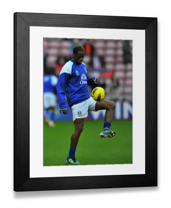 Framed Print : Louis Saha's Stunning Goal: Everton's Christmas Victory at Sunderland's Stadium of Light (December 26, 2011, Barclays Premier League) Framed Print : Louis Saha's Stunning Goal: Everton's Christmas Victory at Sunderland's Stadium of Light (December 26, 2011, Barclays Premier League)