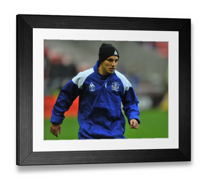 Framed Print : Leon Osman in Action: Everton vs Sunderland, Barclays Premier League (2011) Framed Print : Leon Osman in Action: Everton vs Sunderland, Barclays Premier League (2011)