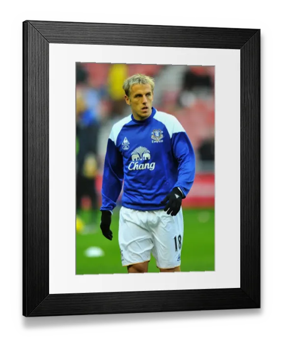 Framed Print : Phil Neville Leads Everton at Stadium of Light in BPL Clash Against Sunderland (26 December 2011) Framed Print : Phil Neville Leads Everton at Stadium of Light in BPL Clash Against Sunderland (26 December 2011)