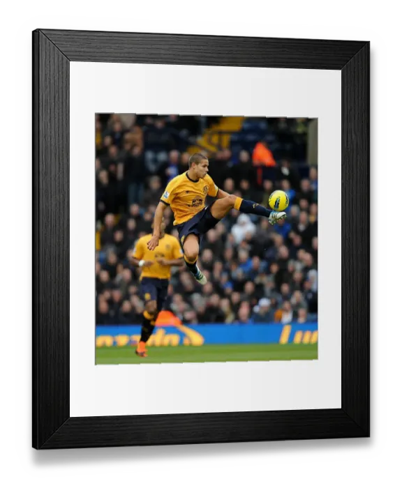 Framed Print : Jack Rodwell's Aerial Battle: Everton vs. West Bromwich Albion in the Premier League (01 January 2012) Framed Print : Jack Rodwell's Aerial Battle: Everton vs. West Bromwich Albion in the Premier League (01 January 2012)