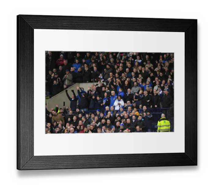 Framed Print : Everton Fans Unwavering Passion: The Hawthorns, West Bromwich Albion vs Everton, Barclays Premier League (2012) Framed Print : Everton Fans Unwavering Passion: The Hawthorns, West Bromwich Albion vs Everton, Barclays Premier League (2012)