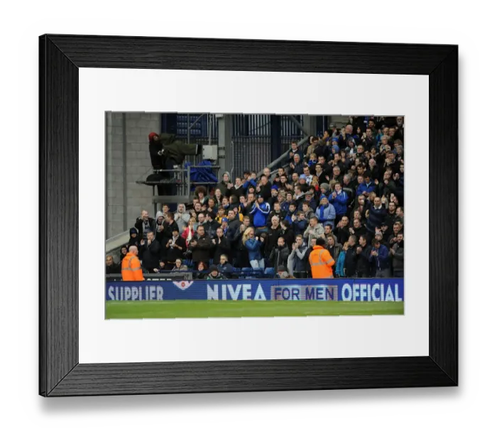 Framed Print : Everton's Unwavering Sea of Blues: A Passionate Display at The Hawthorns (Everton vs. West Bromwich Albion, Barclays Premier League, 01.01.2012) Framed Print : Everton's Unwavering Sea of Blues: A Passionate Display at The Hawthorns (Everton vs. West Bromwich Albion, Barclays Premier League, 01.01.2012)
