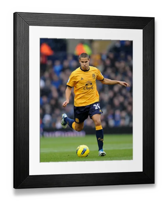 Framed Print : Jack Rodwell Goes Head-to-Head: Everton vs. West Bromwich Albion, Barclays Premier League (01.01.2012) Framed Print : Jack Rodwell Goes Head-to-Head: Everton vs. West Bromwich Albion, Barclays Premier League (01.01.2012)