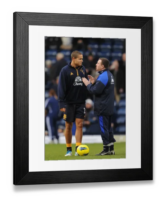 Framed Print : January Showdown: Rodwell's Leadership at The Hawthorns - Everton vs. West Bromwich Albion, Barclays Premier League Framed Print : January Showdown: Rodwell's Leadership at The Hawthorns - Everton vs. West Bromwich Albion, Barclays Premier League