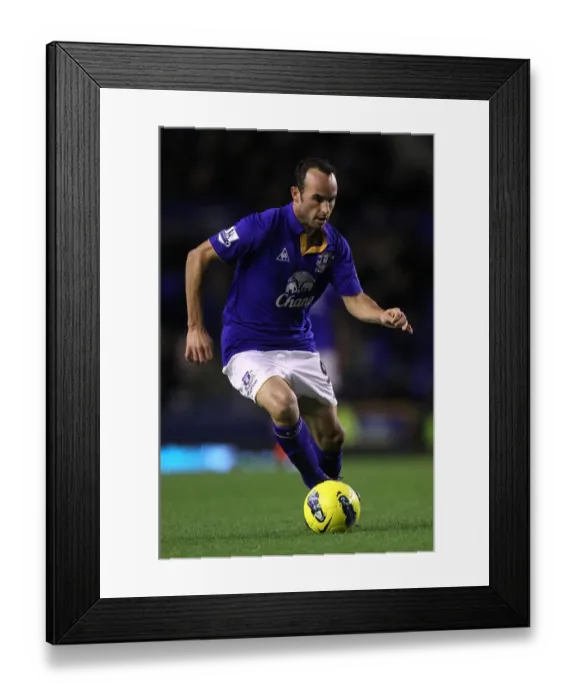 Framed Print : Landon Donovan at Goodison Park: Everton vs. Bolton Wanderers, Barclays Premier League (January 4, 2012) Framed Print : Landon Donovan at Goodison Park: Everton vs. Bolton Wanderers, Barclays Premier League (January 4, 2012)